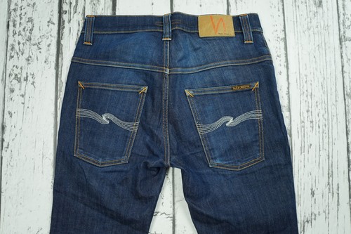 VAQUEROS NUDIE ​​NJ2790 ALETA DELGADA SECA EMBRO 32/32 W32 L32 L32 L31 | eBay