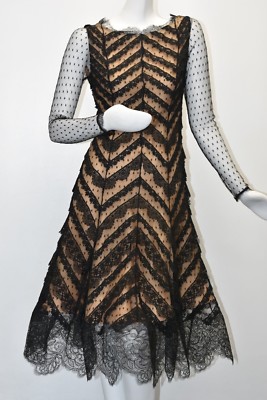 esprit lace dress Lace mid-length dress ESPRIT Black size 34 FR in Lace