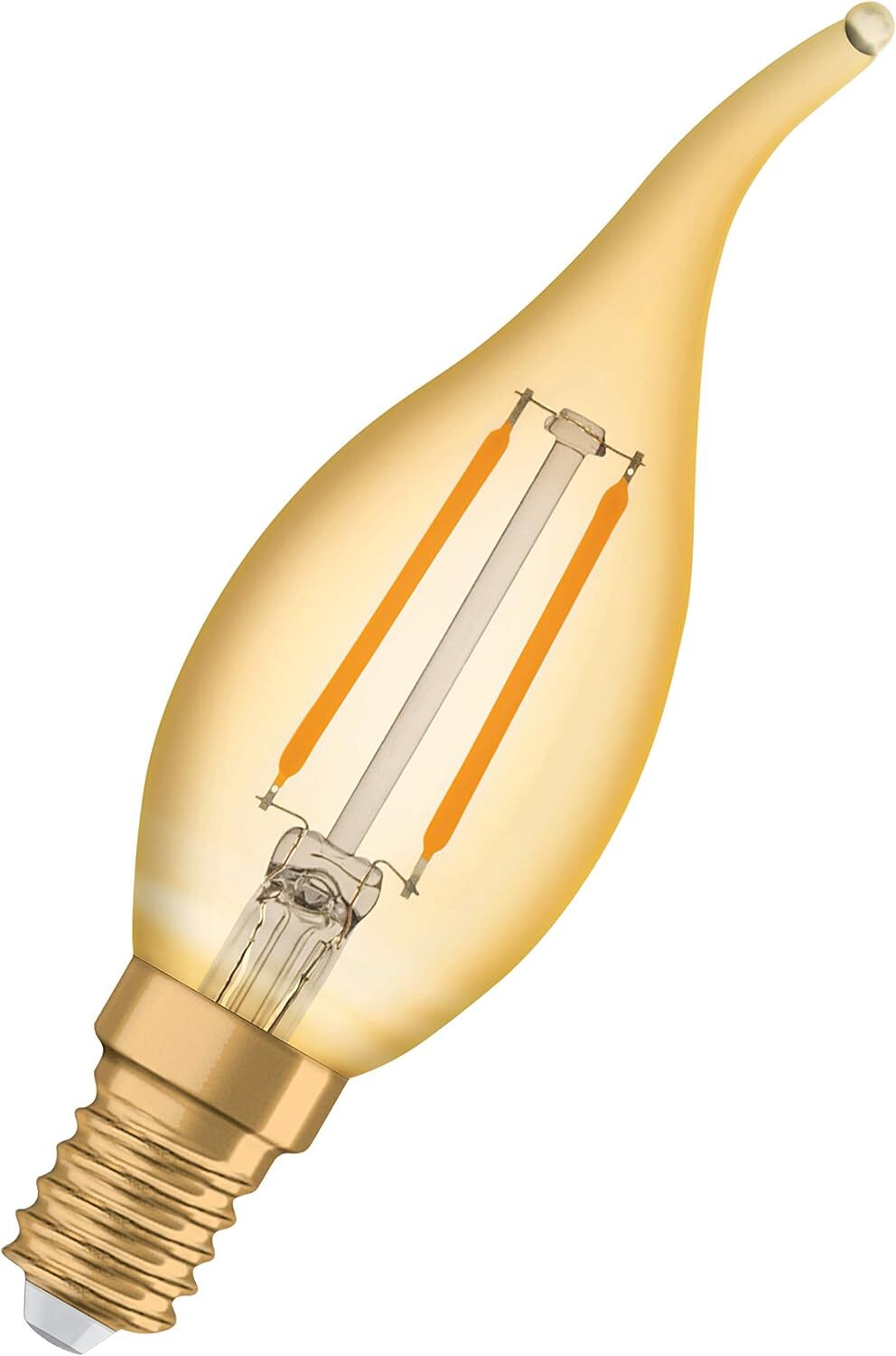 Светодиодная лампа OSRAM Vintage Edition 1906 Leuchtmittel E14 Warmwei 12 Вт Kerze Lampe Gold 1990₽