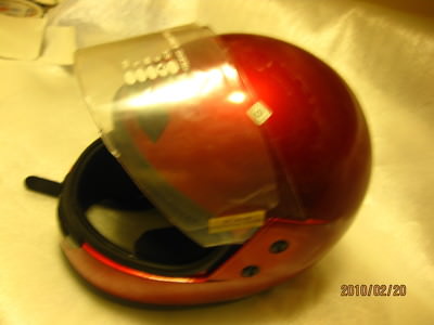 New Helmet M2R Red size S level Rod Street Bike 80-323 | eBay