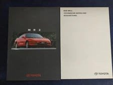 Toyota MR2 brochure 04.1992 + technical data