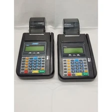 Hypercom T7Plus POS Credit Card Machine Terminal For Parts / Untested Set of 2
