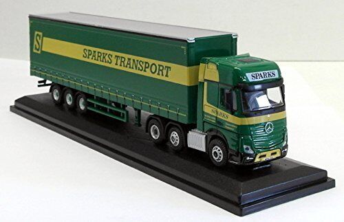 Oxford Diecast Maßstab 1/76 76MB006 - Mercedes Actros GSC Curtainside Sparks Trans - Bild 6 von 7