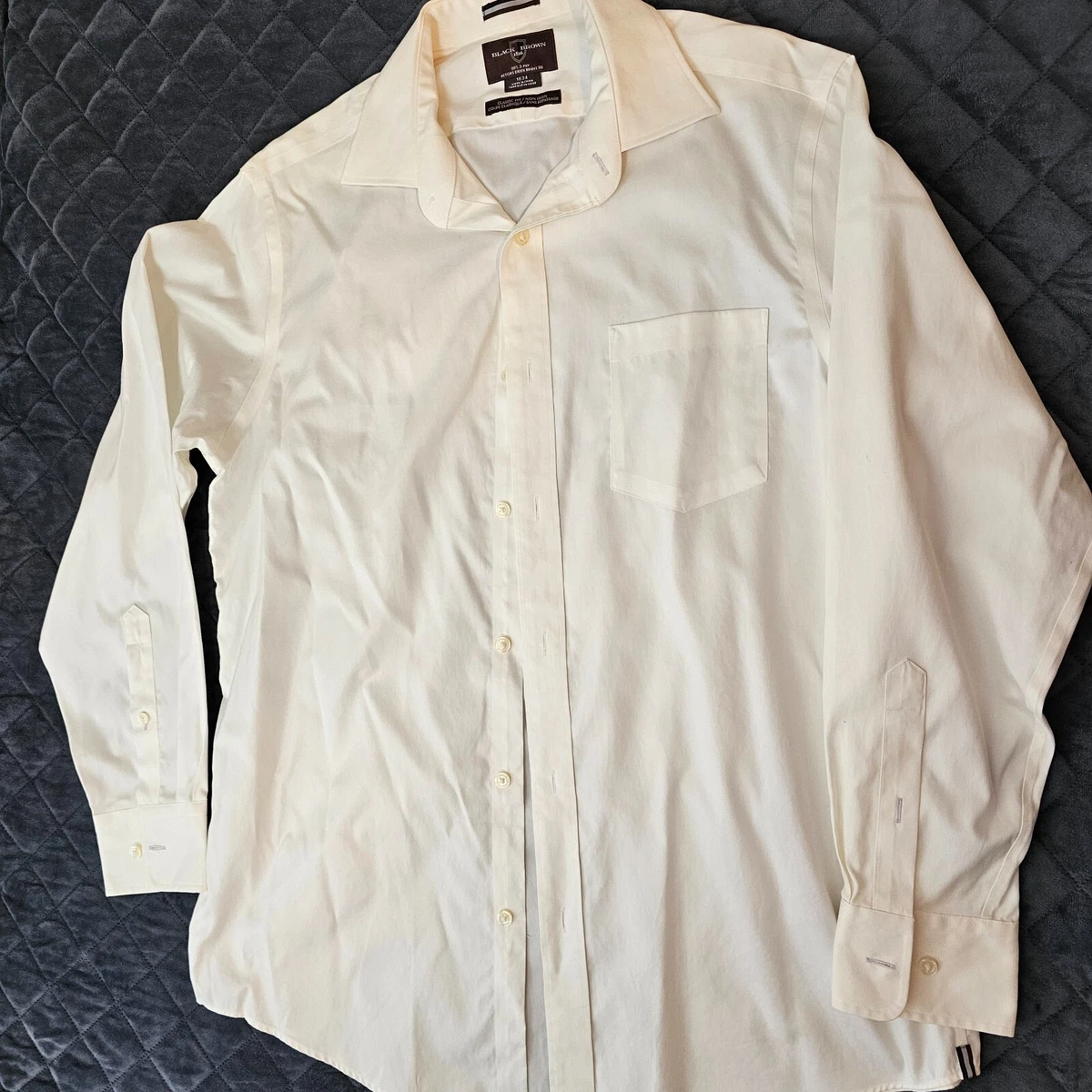 Black Brown 1826 Men's Solid Dress Shirts for sale | eBay Black Brown 1826 Men's Solid Dress Shirts for sale | eBay