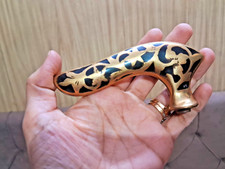 Vintage Solid Brass Cane HANDLE ONLY for Walking Stick HEAD Topper Replacement