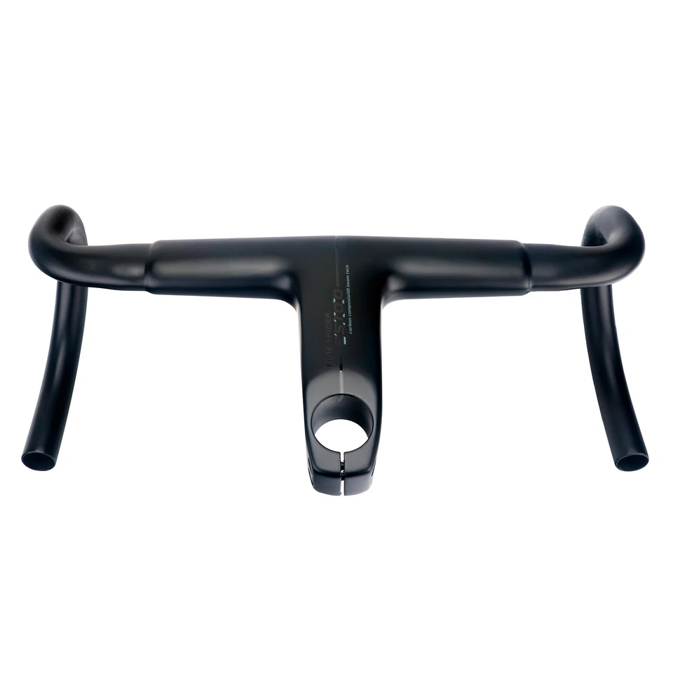 TOSEEK Full Carbon Handlebar 28.6/31.8mm Integrated Drop Bar Road Bike Handlebar - Image 2 of 4
