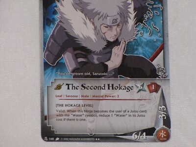 Naruto The Second Hokage N-168 Card CCG Revenge And Rebirth | eBay