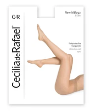 Cecilia de Rafael New Malaga 8D Matte Ultra Sheer Transparent Pantyhose Tights