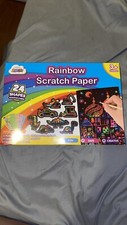 rainbow scratch paper