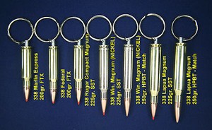Real Bullet Keychain Inert 338 Lapua Magnum 338 Federal Ebay Real Bullet Keychain Inert 338 Lapua Magnum 338 Federal Ebay