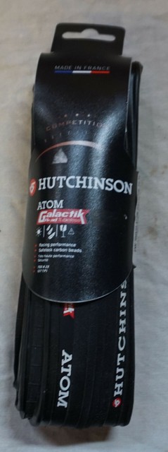 Hutchinson Atom Galactik tubeless 700 x 23 all black 2 tires