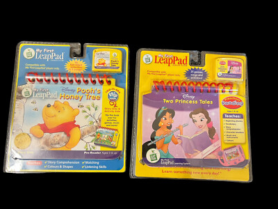 2 x LeapFrog My First LeadPad Spiele mit Büchern - Disney - Pooh s Honey Tree...