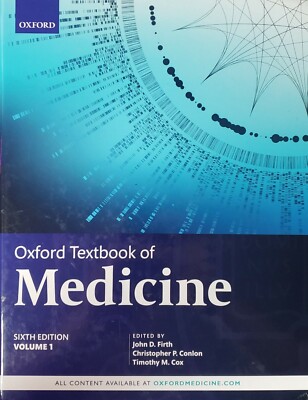 Oxford Textbook of Medicine 6th edition Volume 1 Hardcover (No