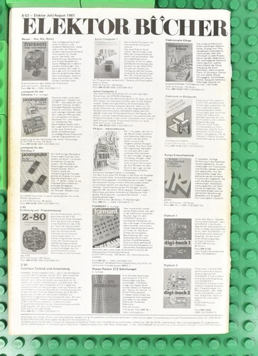 Elektor Magazine - Semiconductor Issue '81 - No. 127/128 - July/Aug 1981 - Good - Picture 2 of 2