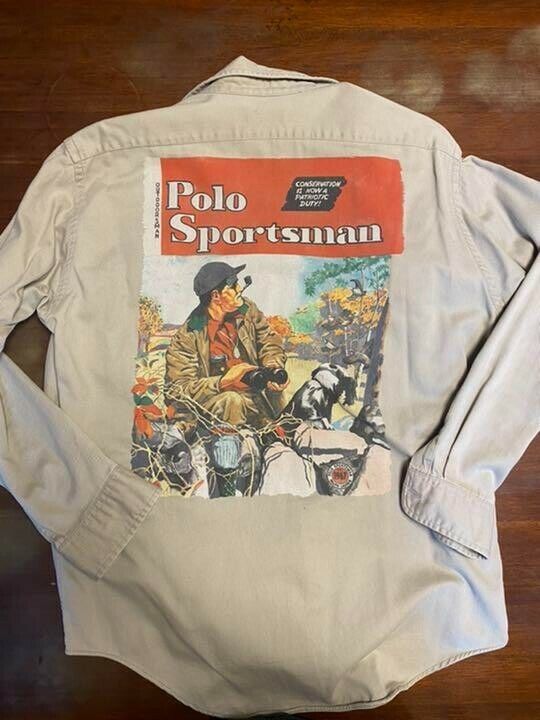 Very Rare Polo Ralph Lauren Shirt Polo Sportsman Vintage Very Rare Polo Ralph Lauren Shirt Polo Sportsman Vintage
