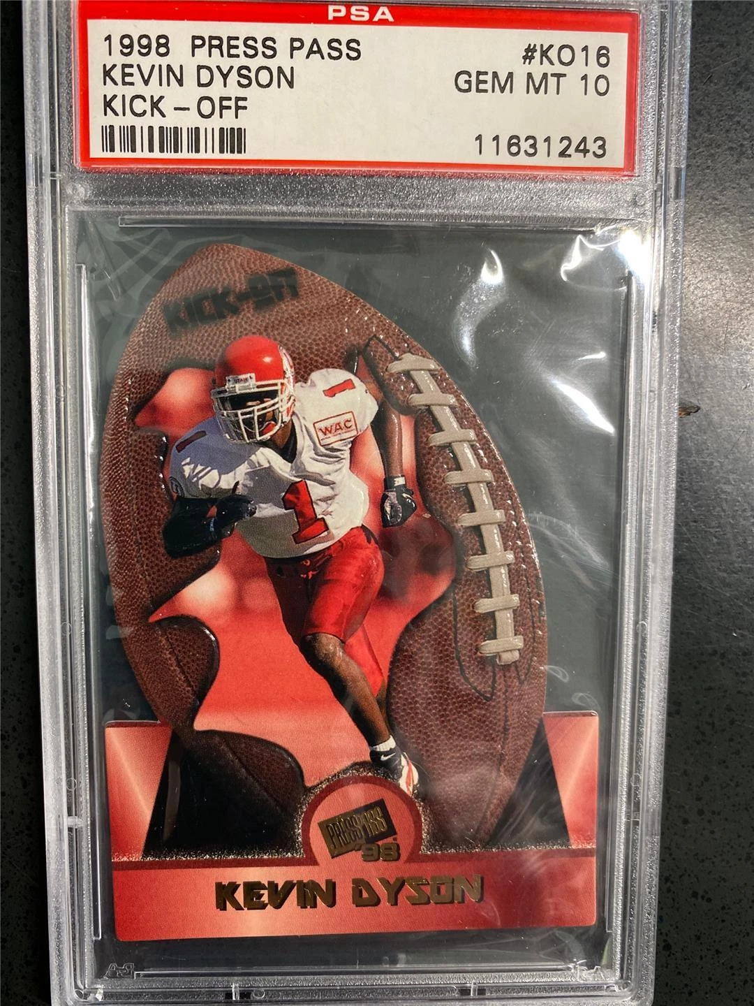 Kevin Dyson Press Pass Kick-Off #KO16 Kick-Off