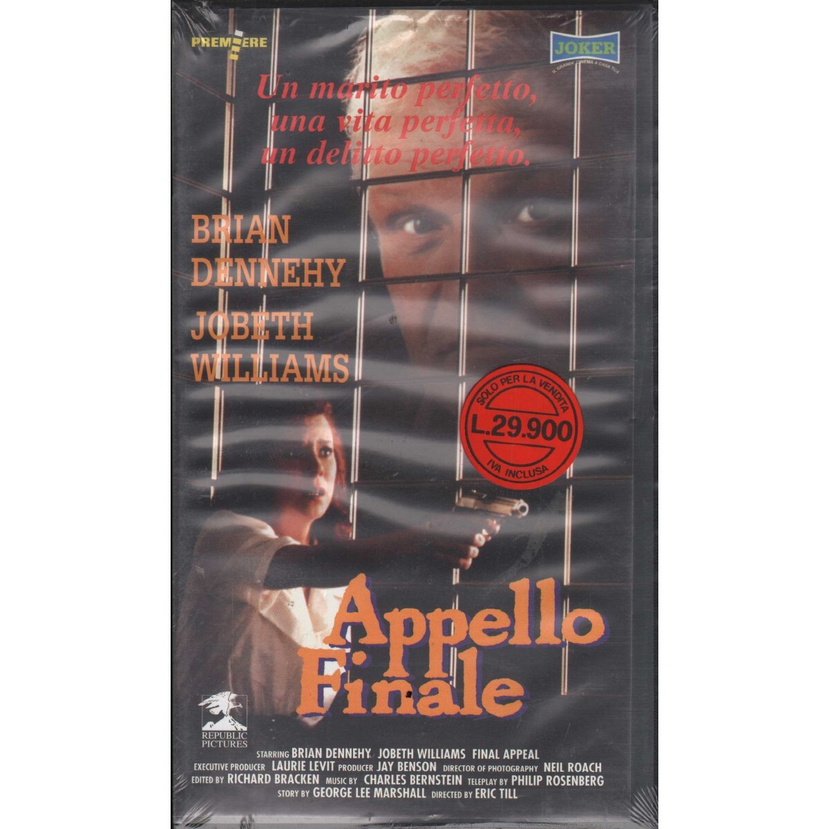 Eric Till Univideo VHS Final Appeal - CD02423 Sealed