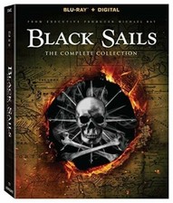 Black Sails S1 - S4 Collection [Blu-ray], DVD Widescreen,NTSC