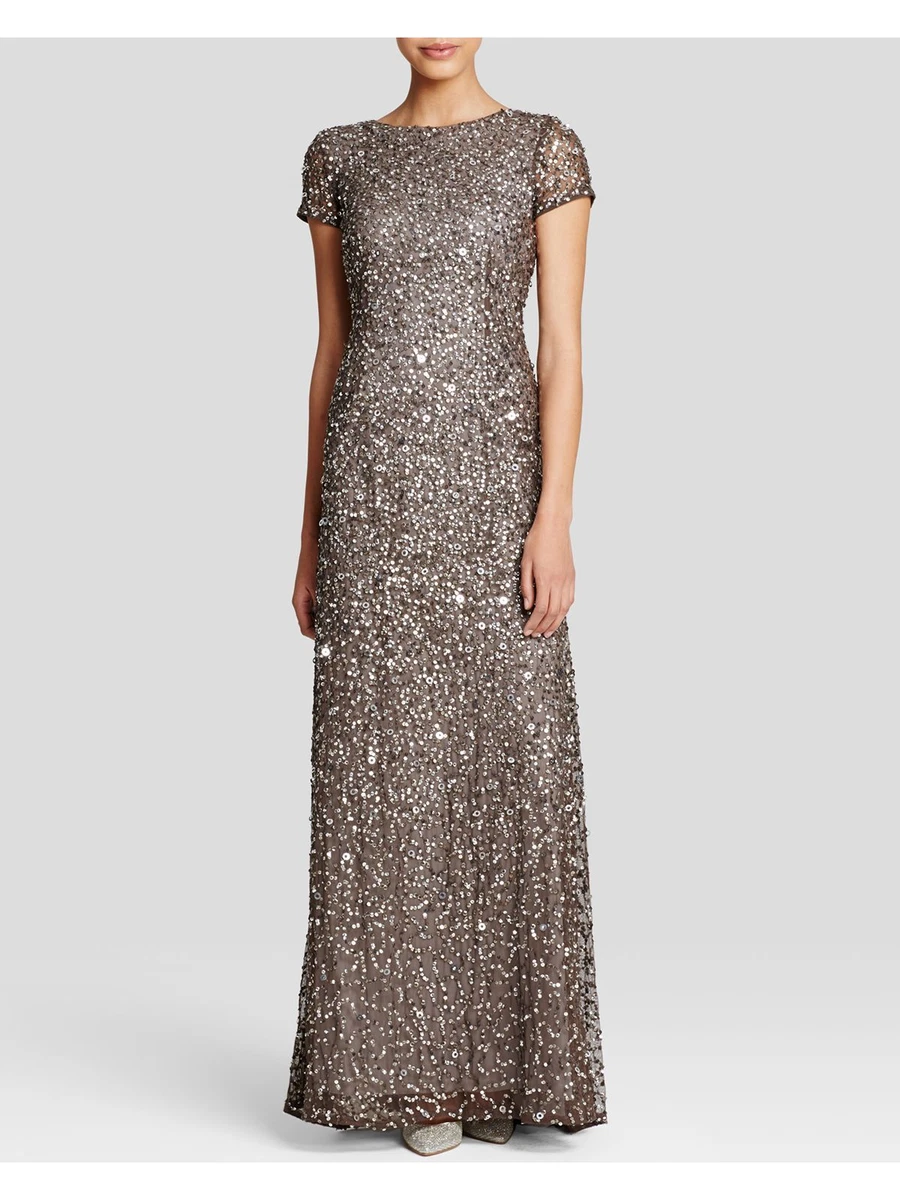 Gray adrianna top papell dress