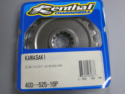 NOS Renthal Front 16T Sprocket Kawasaki 02-04 ZX-9R ZX900 F1-P F2
