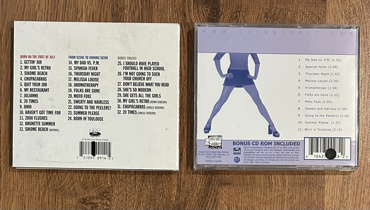 Chixdiggit CD Bundle: Double Diggits & From Scene To Shining