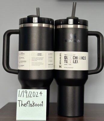 New Unreleased Stanley H2.0 Tumbler 40oz Black2.0 NWT IN HAND