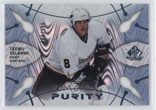 2022 Upper Deck SP Game Used Purity Legends Platinum /150 Teemu Selanne HOF 14v7