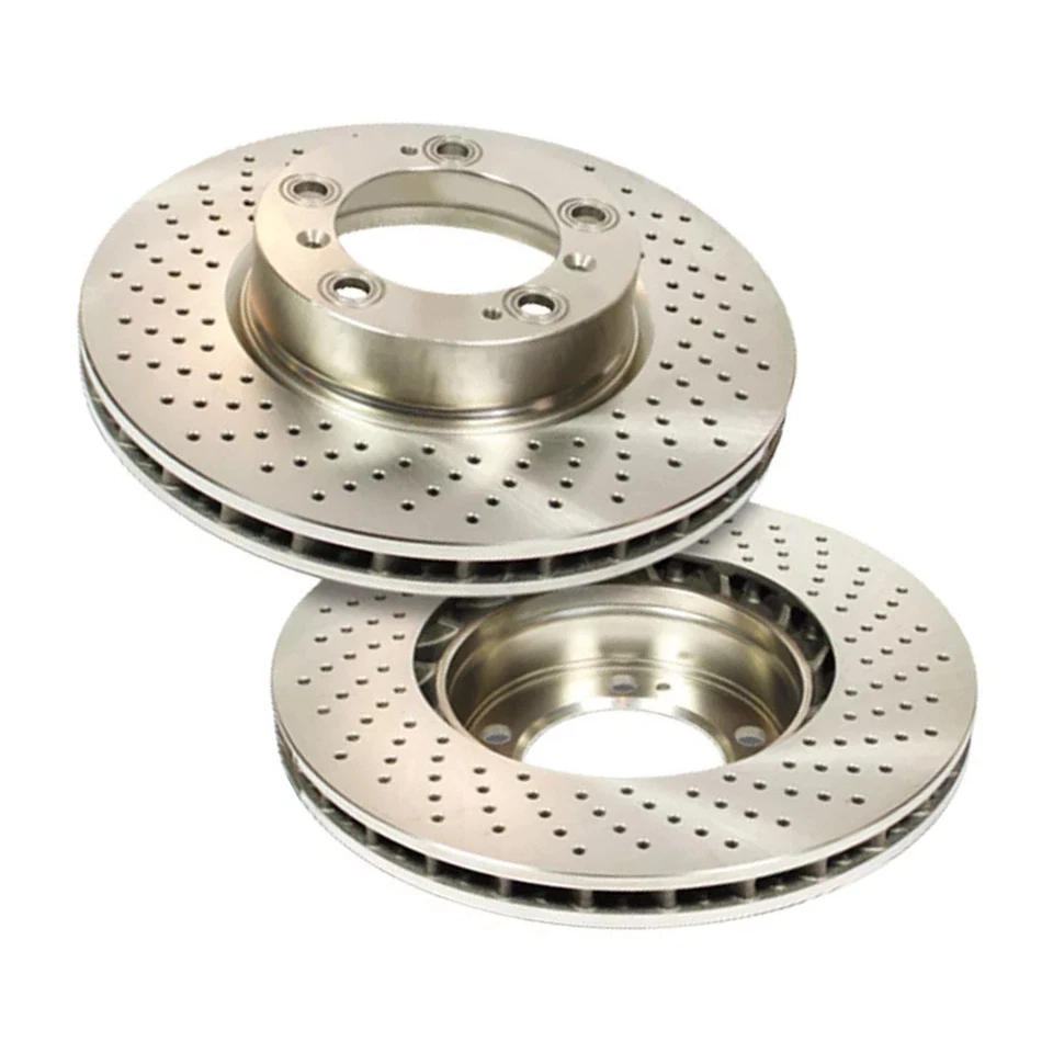 Disques de frein EBC premium perforés pour Chevrolet Corvette C6 modèle EBC11462 - Photo 2/4