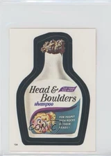 1982 Topps Wacky Packages Album Stickers Head & Boulders Shampoo #104 7kl