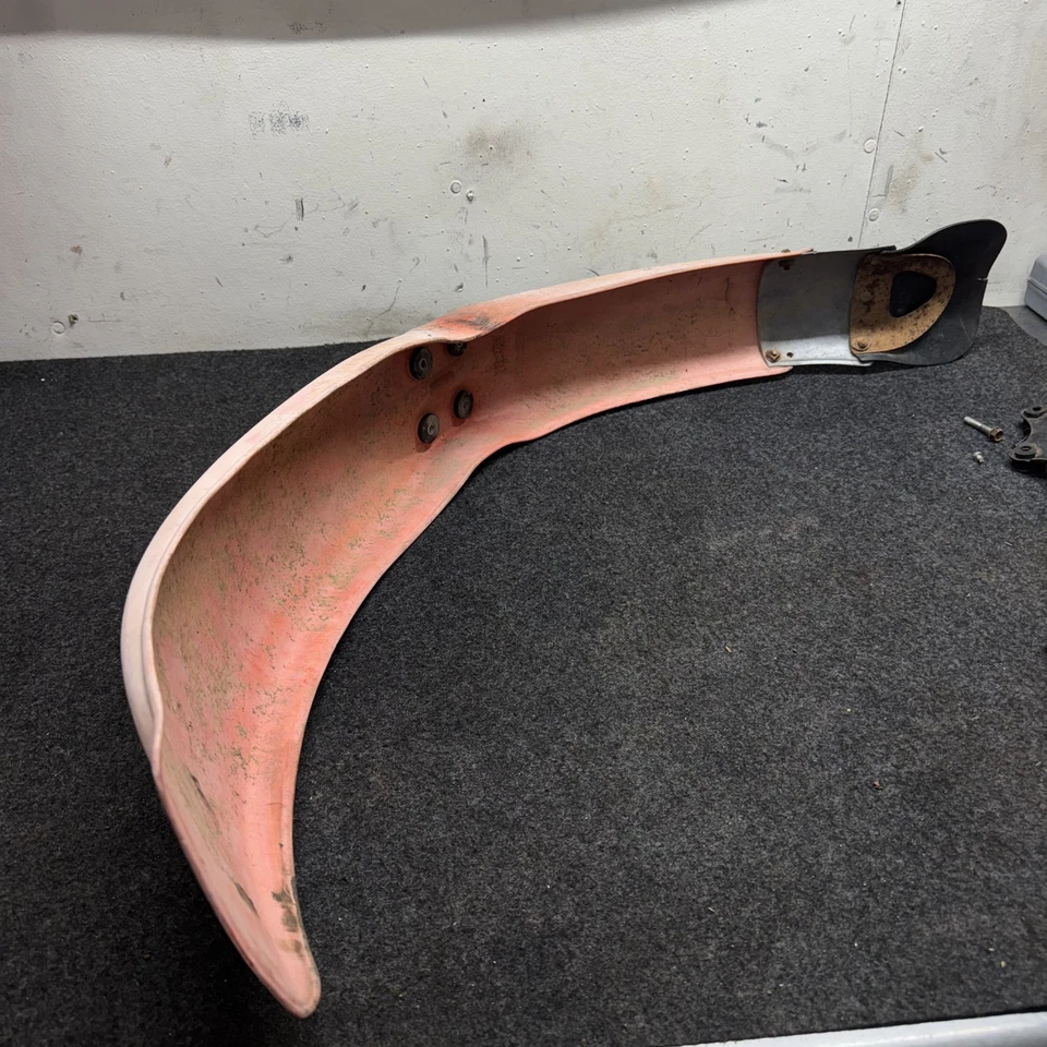 81-83 Honda XR200R OEM GUARDABARROS DELANTERO PANEL DE CARROCERÍA DE PLÁSTICO GUARDABARROS Foto 4 de 4