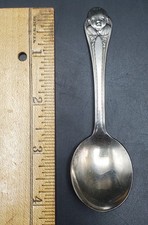 Vintage Winthrop Gerber Baby Spoon Silver Plate 4"