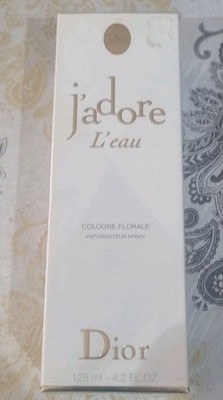 J'adore L'eau Cologne Florale de Dior 125ml Spray,  Descatalogada.