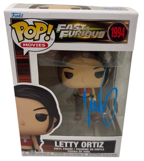 Michelle Rodriguez Signed Letty Ortiz Funko Fast & Furious Autograph Beckett