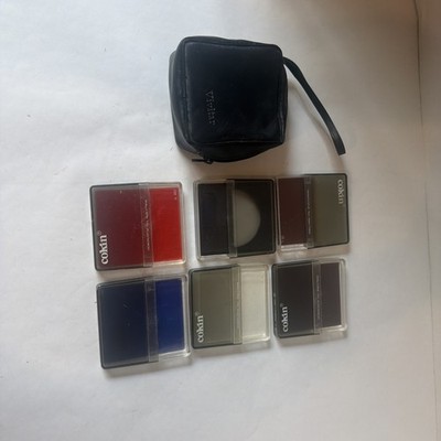 Lot of 7 Cokin Filters: A002, A20, A083, A005, A346, A125 and Vivitar Case