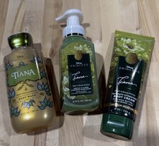 Disney Tiana BBW 3pc Set. Hand Soap, Body Wash, Body Cream Bath  Body Works