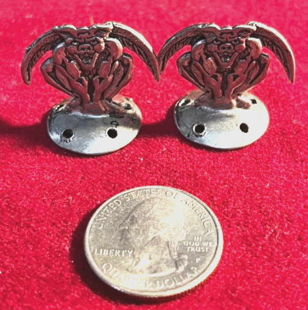 Gargoyle Multi-Strand Necklace Connectors - Set of 2