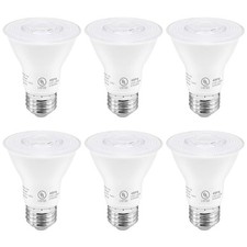 PAR20 LED Bulbs, 50W Equivalent, 7W Dimmable PAR20 Spotlight Bulb, 3000K Warm...