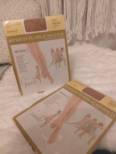 Gaymode Twin Thread Vintage Nylon Stockings Sz 8  Short/ Suntan