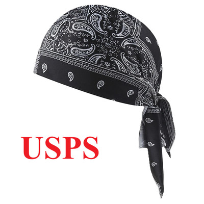 Elastic Motorcycle Wrap Biker Du Bandana Paisley Doo Rag Head Skull Cap Durag