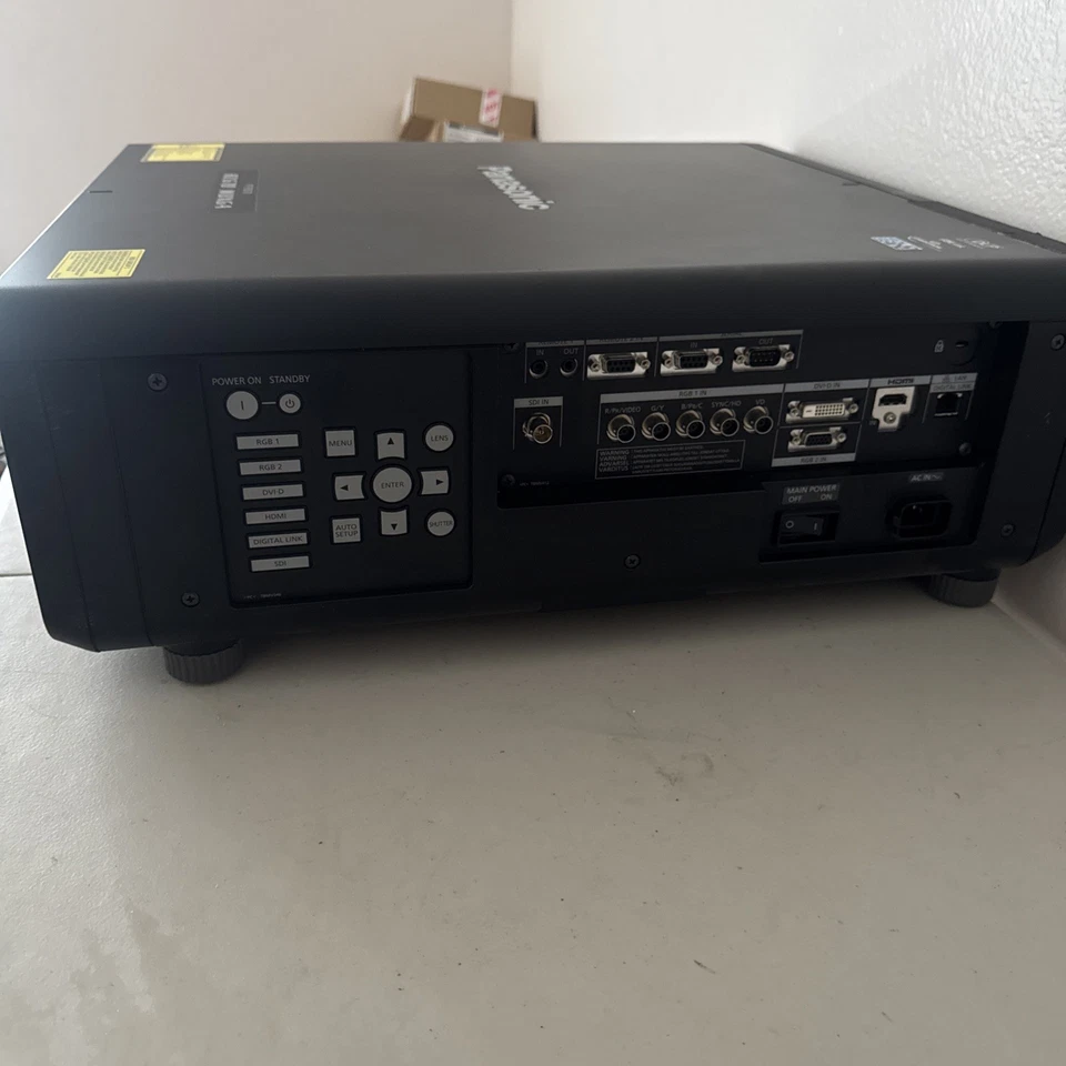 Panasonic PT-RZ670BU DLP WUXGA Projector No Lens. - Image 3 of 4