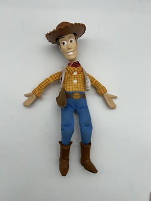 Vintage Toy Story WOODY Burger King 10  Soft Body Hard Boots Head Does Not Talk 
