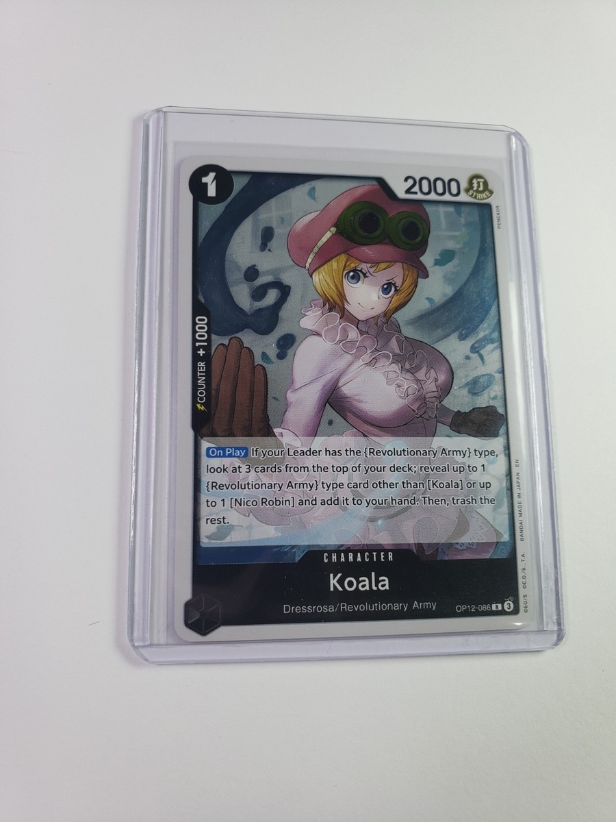 One Piece Koala (086) OP12-086 Legacy of the Master Foil | eBay