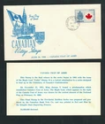 Canada #429A, 1966 5¢ Canada Floral Emblem, Middlesex Stamp Circle cachet FDC