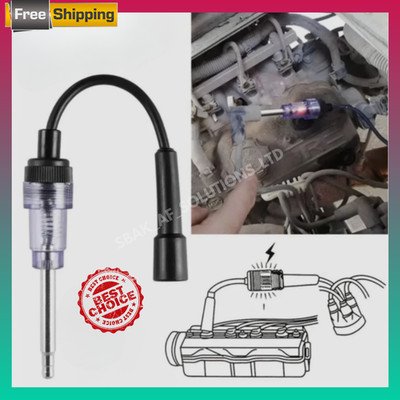 Auto Zündkerzentester Spule Zündanlage Auto Diagnose Test Tool UK 6-12V