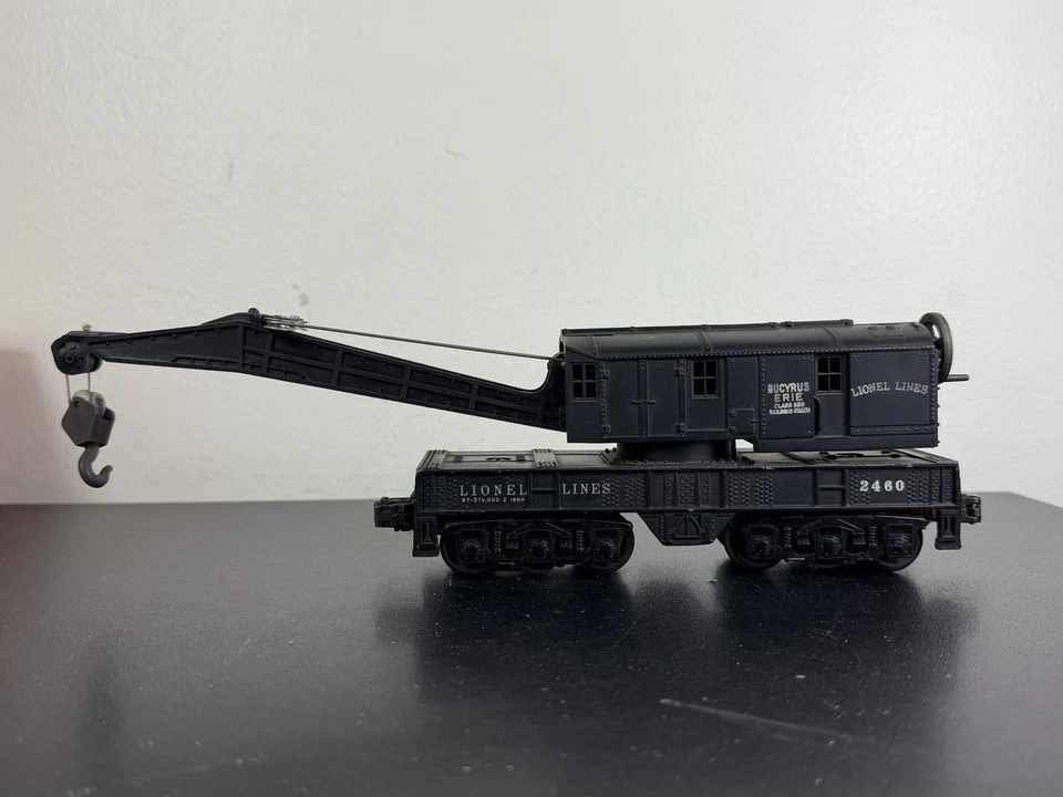 Lionel Electric Trains Operating Work Crane Bucyrus Erie 2460 - 1946 - C-7 Exc. - Image 2 of 4
