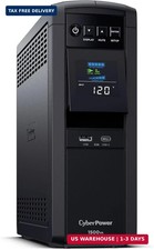 CyberPower CP1500PFCLCD PFC Sinewave UPS Battery Backup and Surge Protector, 150
