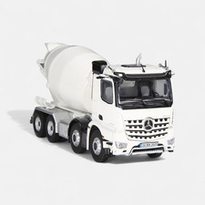 NZG 1:50 Benz Arocs 8x4 Cement Mixer Alloy Car Model White #993/19