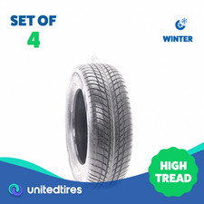 Set Of 4 Used 20565r16 Bridgestone Blizzak Lm-001 95h - 932 Set Of 4 Used 20565r16 Bridgestone Blizzak Lm-001 95h - 932