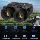 New Night Vision Goggles Infrared Binoculars with Head Strap 300m Darkness