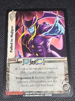 Pulled To Majigen UniVersus CCG DarkStalkers #75/77